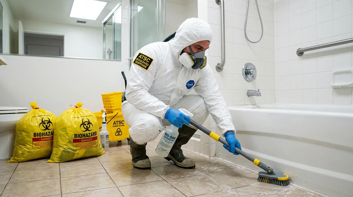 Decontamination equipment deployed for Blood Cleanup in Saint Paul Park